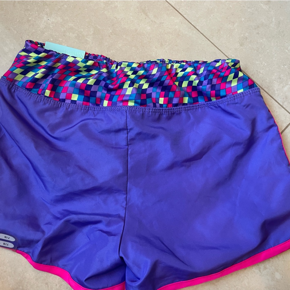 Colorful athletic shorts